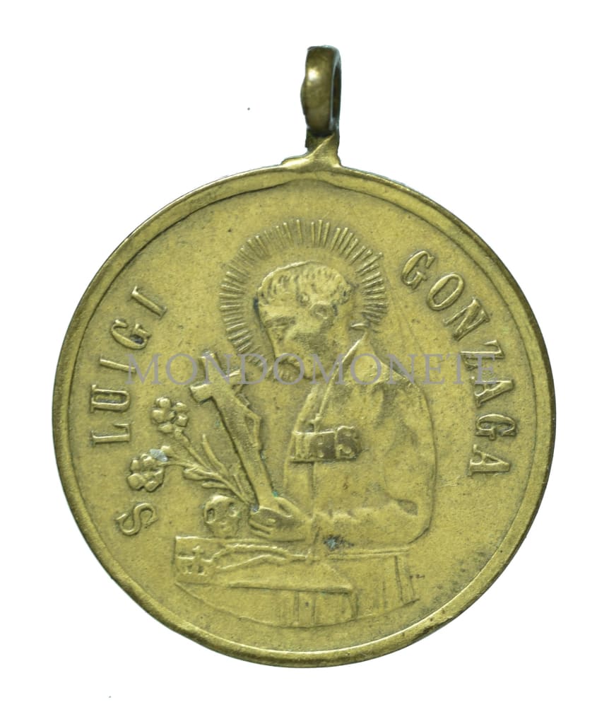 S. Luigi Gonzaga - B. V. Maria Immacolata 1854 Medaglie E Gettoni