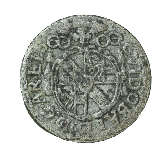 Salzburg Kreuzer 1657 Monete Da Collezione