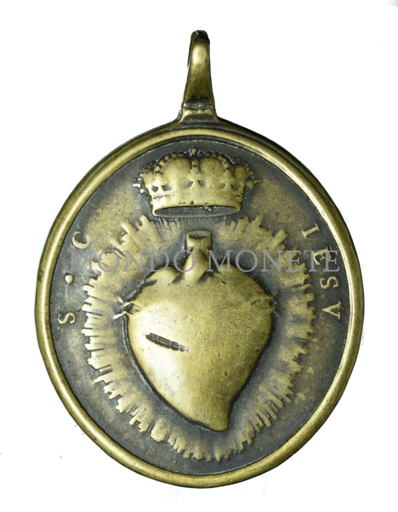 San Luigi Gonzaga E Sacro Cuore Di Gesu Medaglie E Gettoni