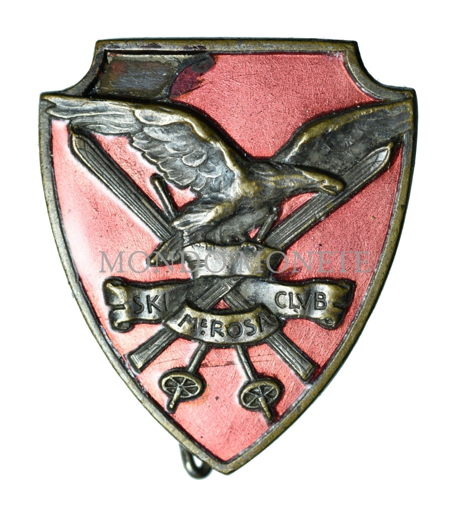 Ski M.e. Rosa Clvb Inc. Johnson Milano Distintivi E Spille