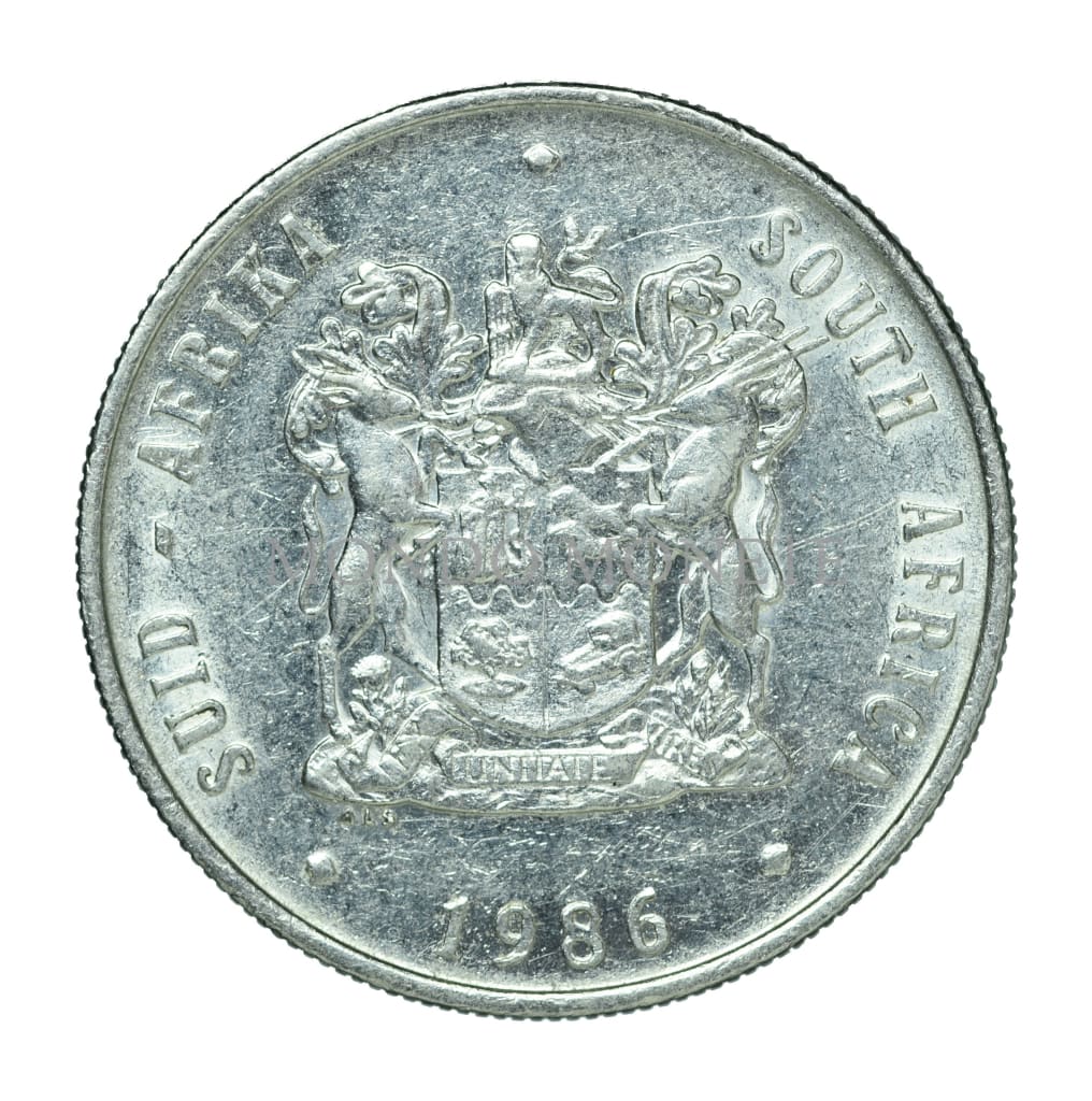 South Africa 1 Rand 1986 Monete Da Collezione