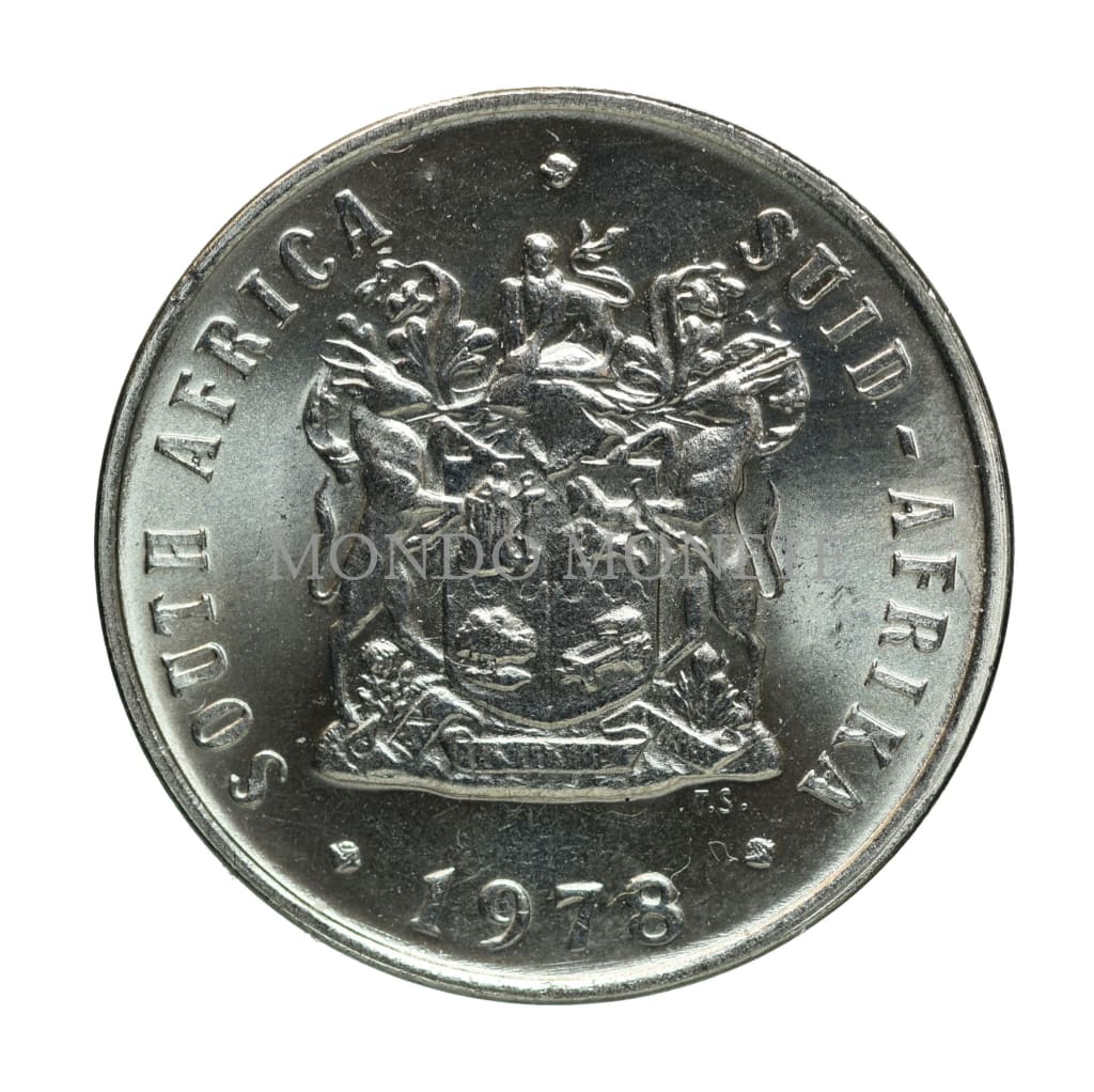 South Africa 10 Cent 1978 Monete Da Collezione