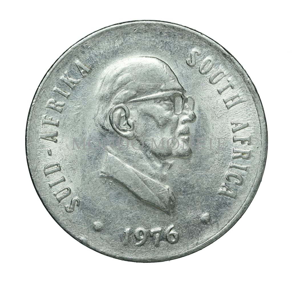 South Africa 20 Cents 1976 Monete Da Collezione