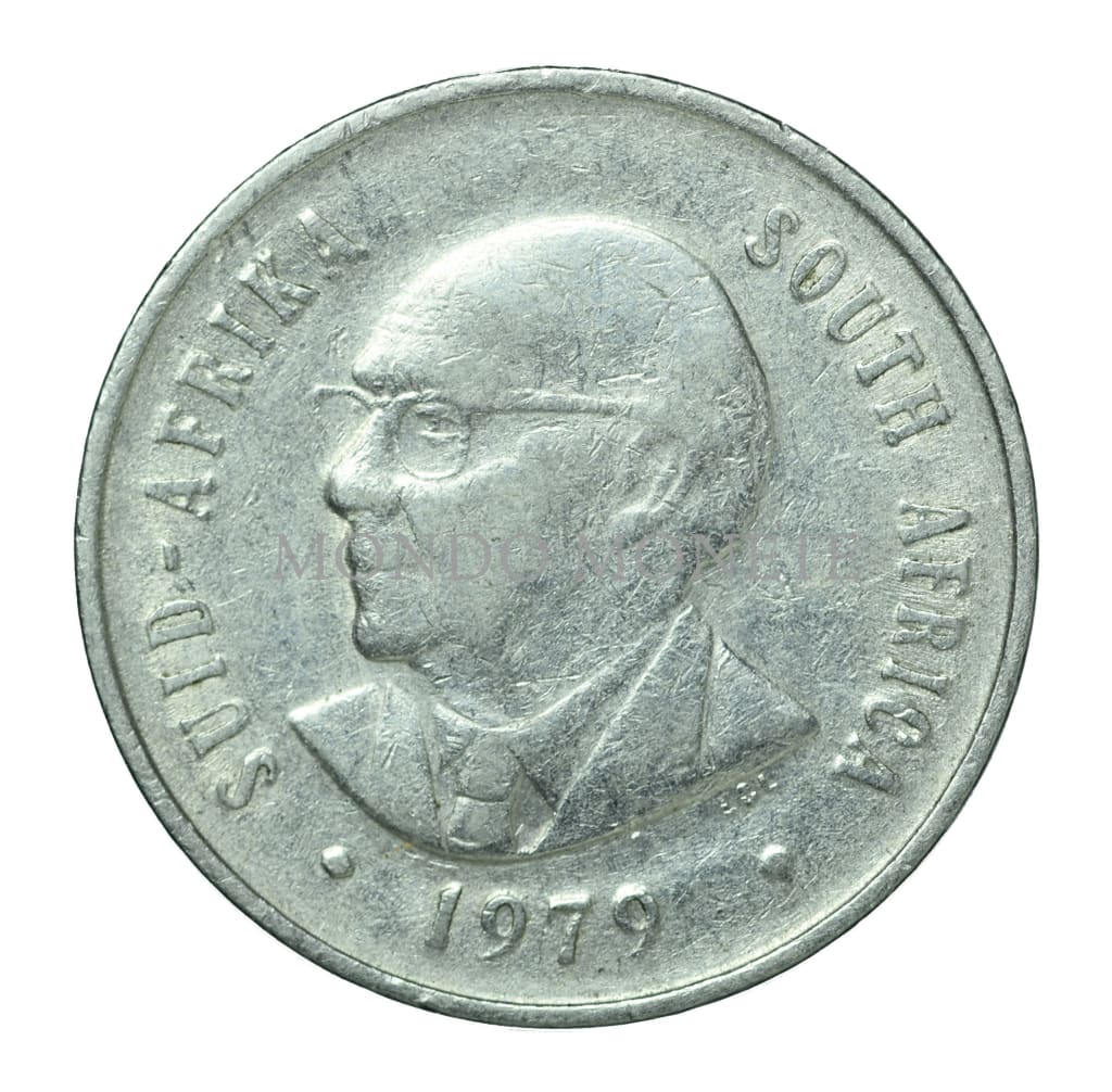 South Africa 20 Cents 1979 Monete Da Collezione