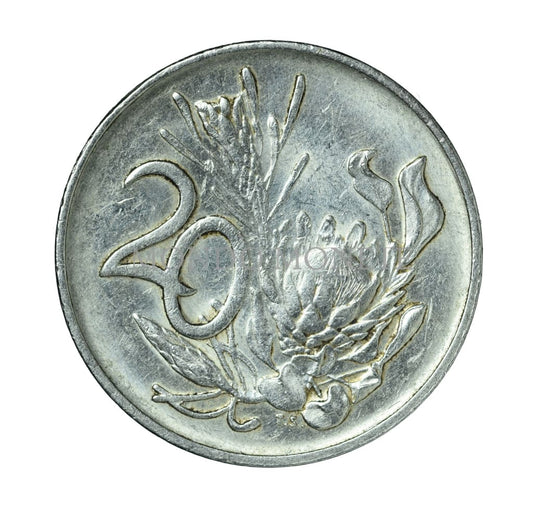 South Africa 20 Cents 1983 Monete Da Collezione
