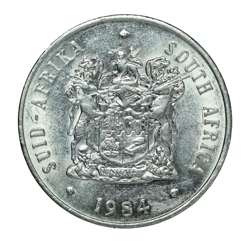 South Africa 20 Cents 1984 Monete Da Collezione