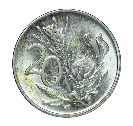 South Africa 20 Cents 1985 Monete Da Collezione