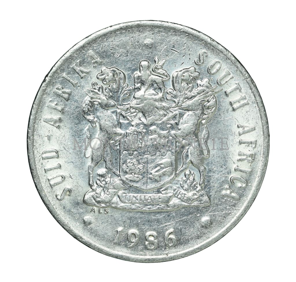 South Africa 20 Cents 1986 Monete Da Collezione