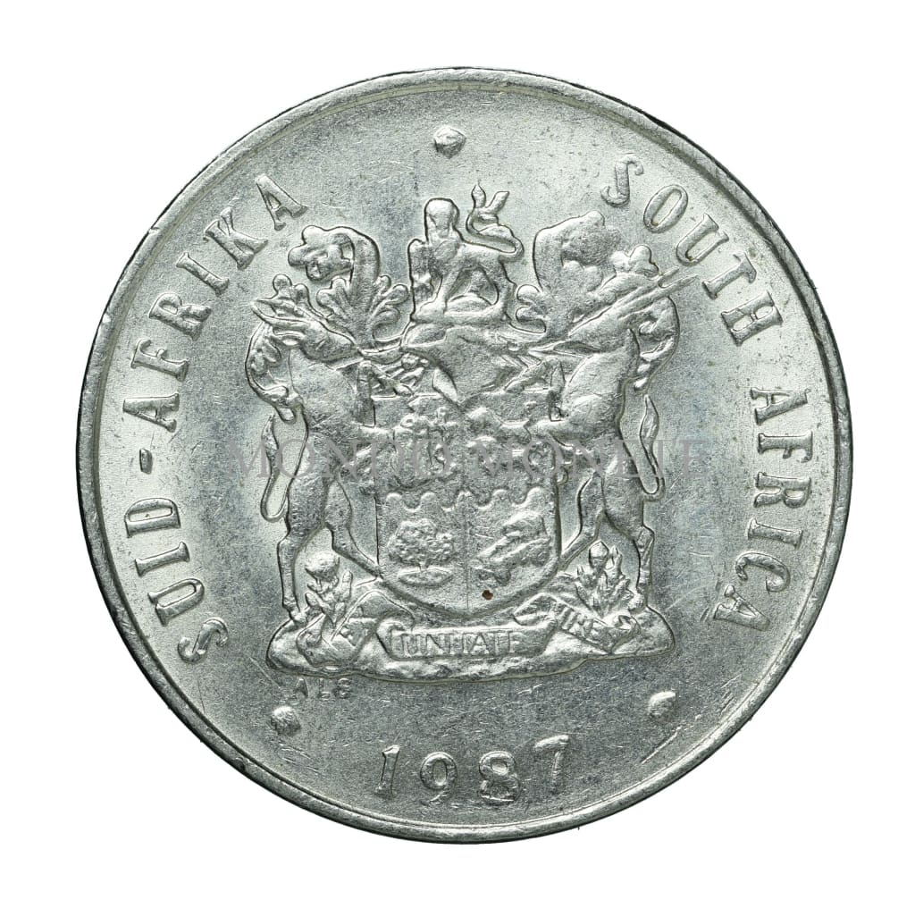 South Africa 20 Cents 1987 Monete Da Collezione