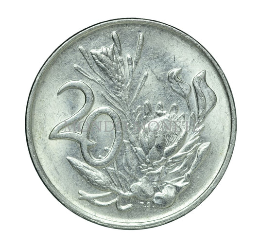South Africa 20 Cents 1987 Monete Da Collezione