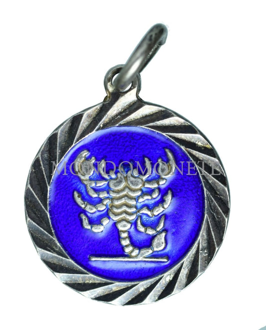 Splendido Ciondolo Vintage Scorpione Argento Orologi E Gioielli