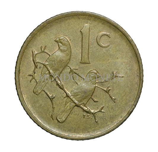 Suid Africa 1 Cent 1977 Monete Da Collezione