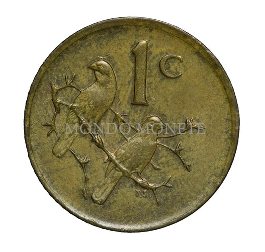 Suid Afrika 1 Cent 1983 Monete Da Collezione