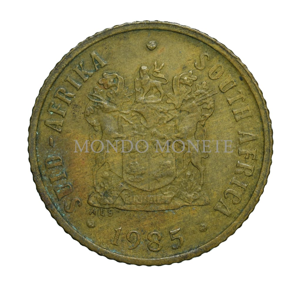 Suid Afrika 1 Cent 1985 Monete Da Collezione