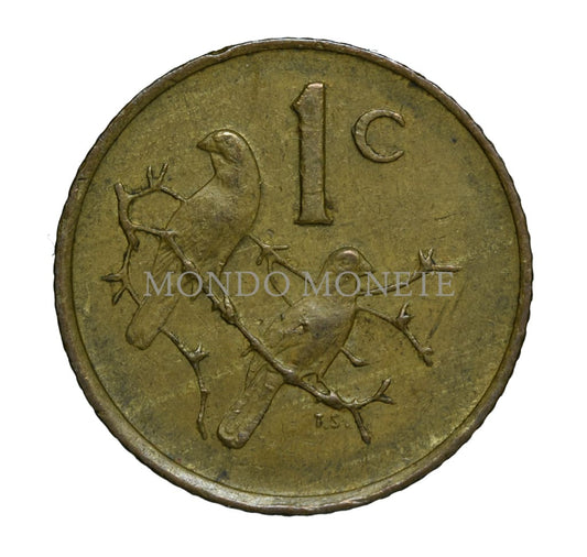 Suid Afrika 1 Cent 1986 Monete Da Collezione