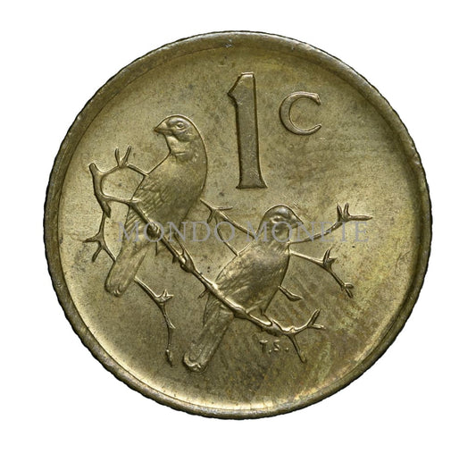 Suid Afrika 1 Cent 1988 Monete Da Collezione