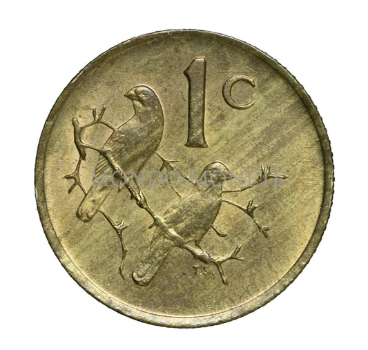 Suid Afrika 1 Cent 1989 Monete Da Collezione