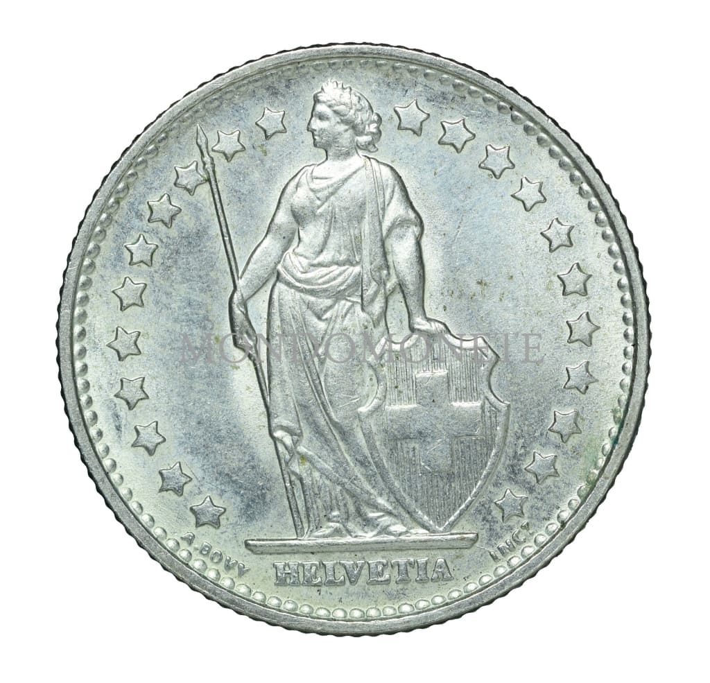 Swiss 1 Franc 1968 B Monete Da Collezione