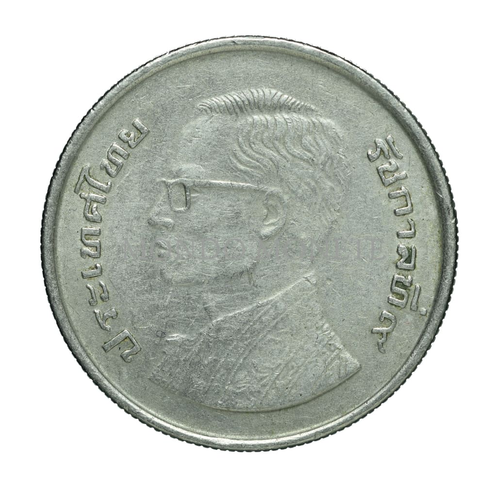 Thailand 5 Baht 1977 Monete Da Collezione