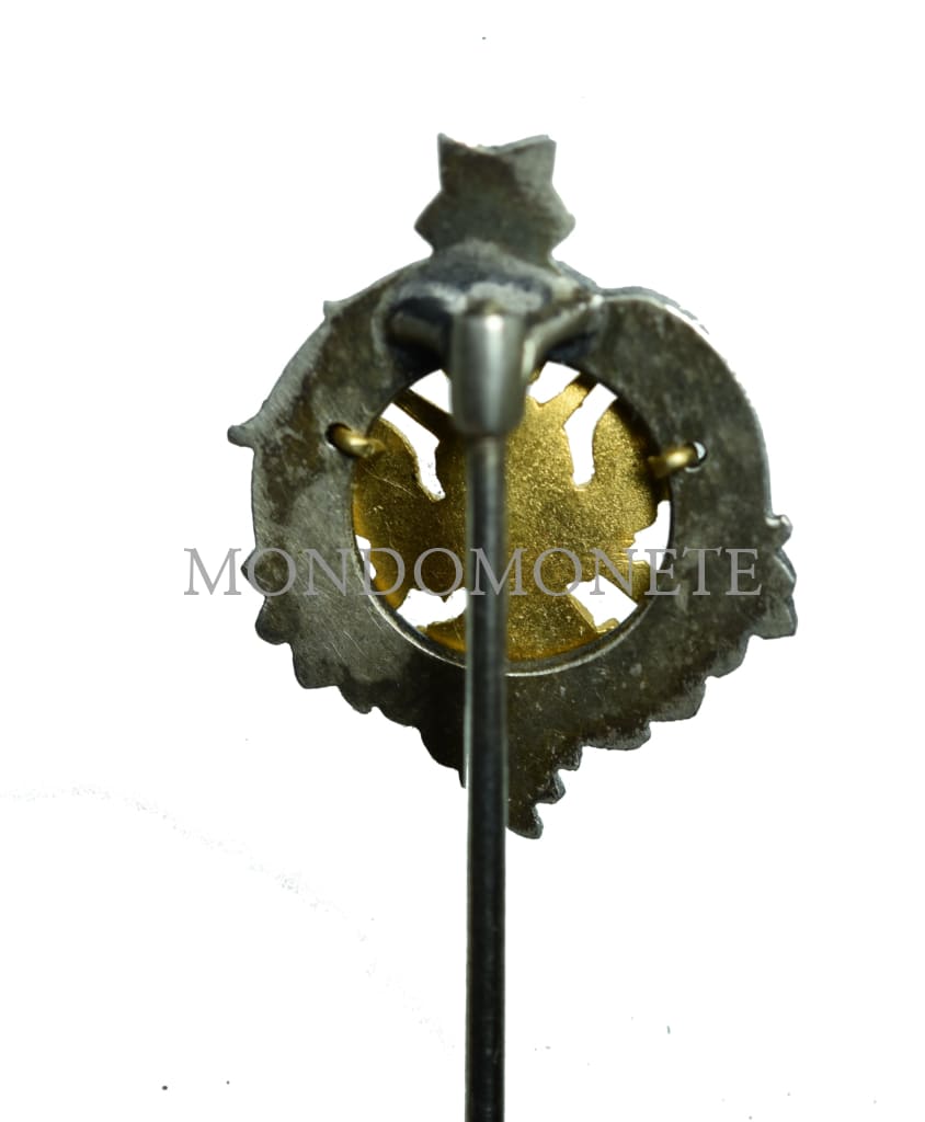 Tiro A Segno - Autori/incisore Fabbrica Di Medaglie Ferrea Pietro Genova Spilla Metallo Oro E