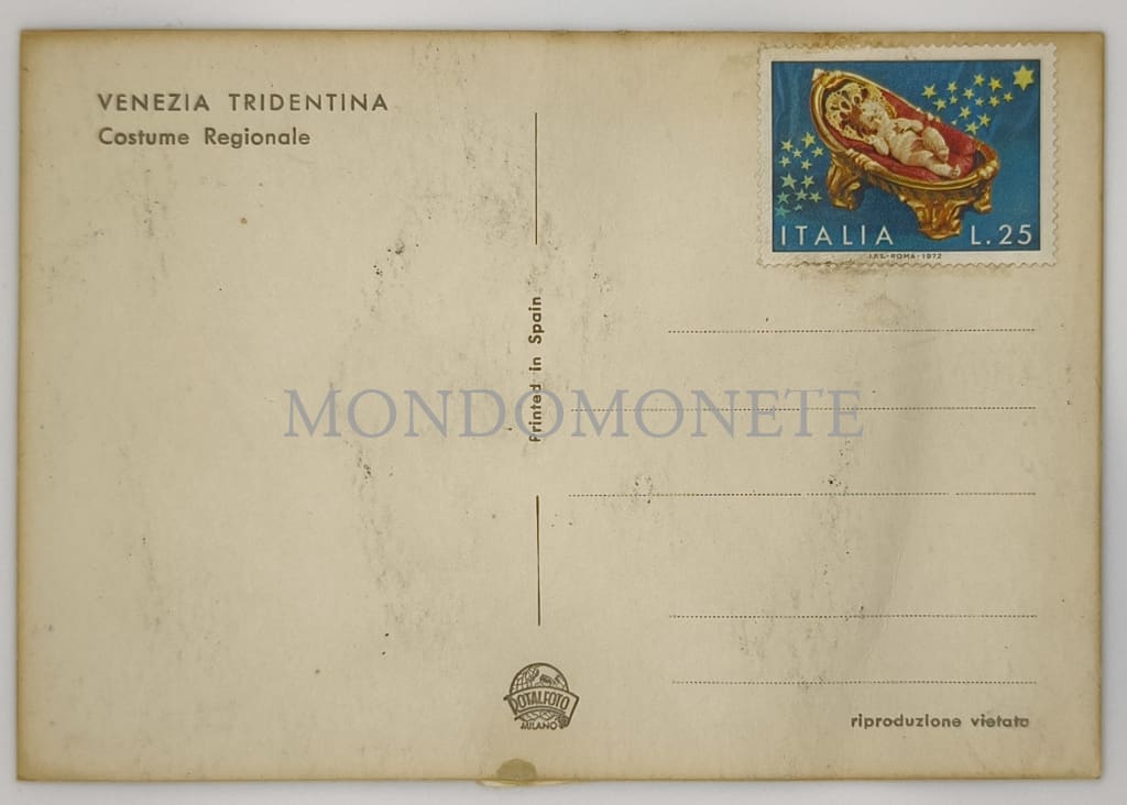 Venezia Tridentina - Costume Regionale Cartoline