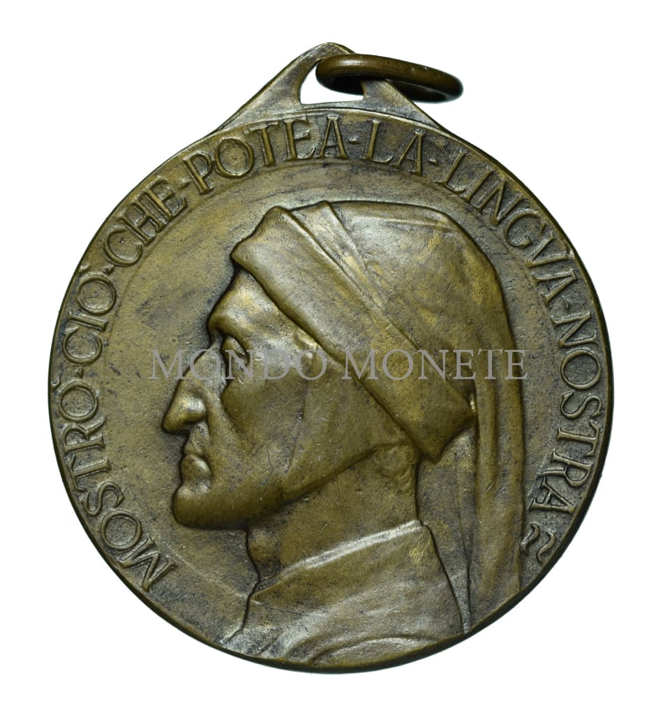 Vi° Centenario Di Dante 1921 Medaglie E Gettoni