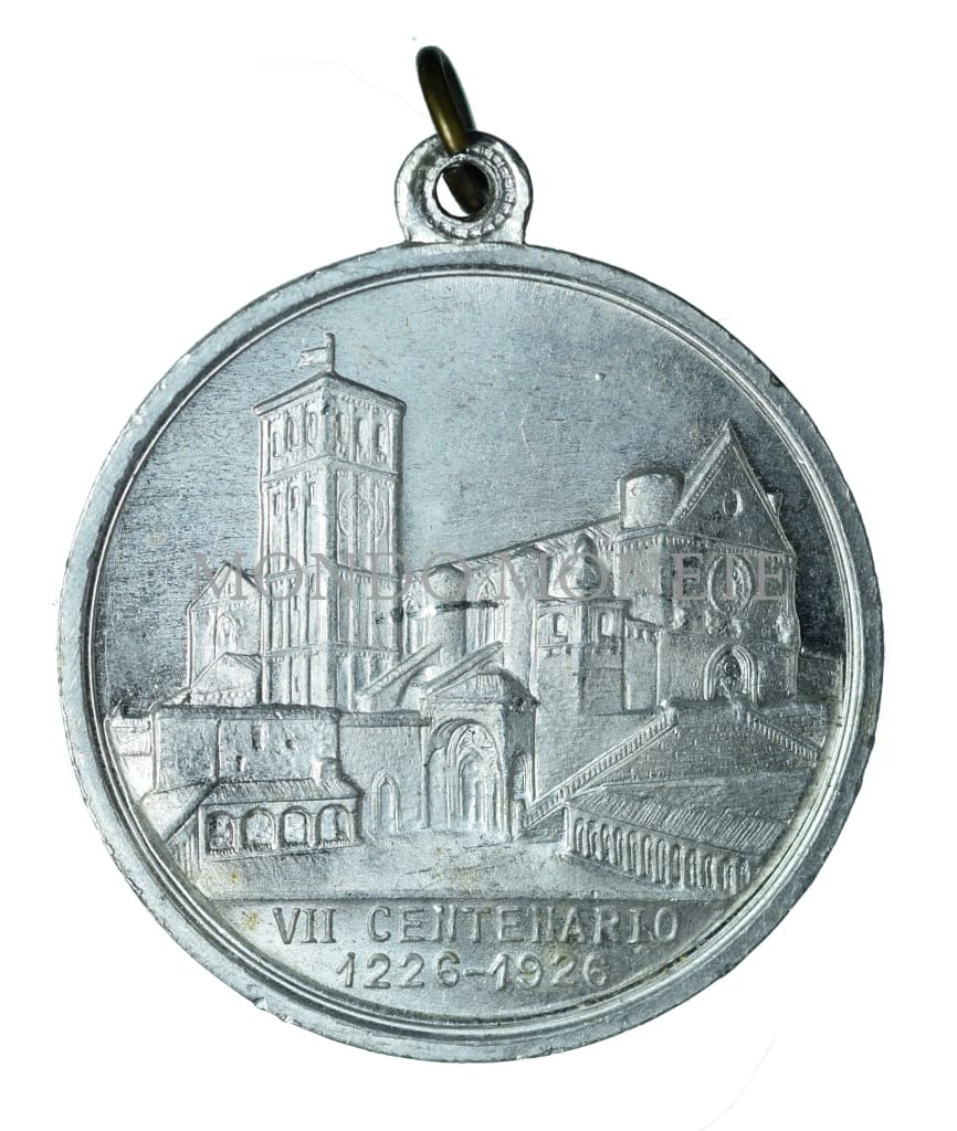 Vii Centenario Morte San Francesco 1226 - 1926 Medaglie E Gettoni