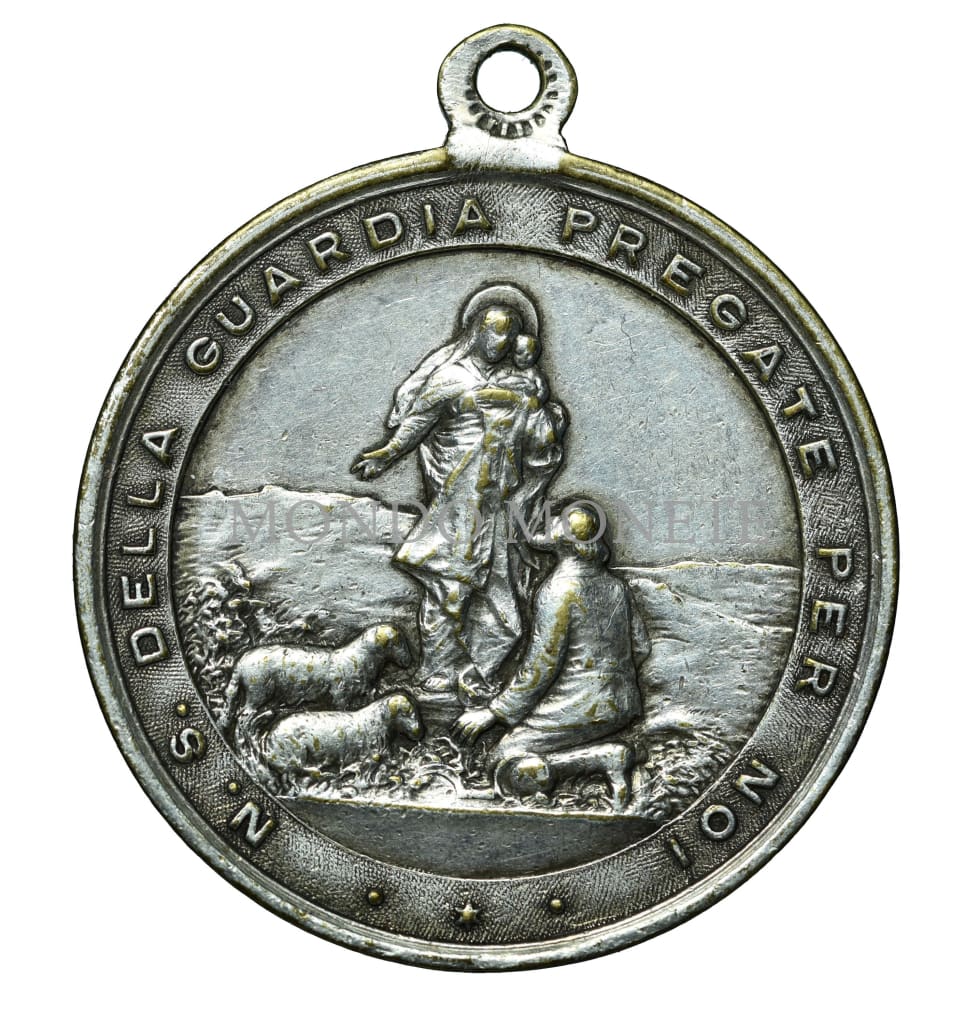 Xv Cent. Concilio Di Efeso 431 - 1931 Santuario Votivo N.s. Della Guardia Tortona Medaglie E Gettoni