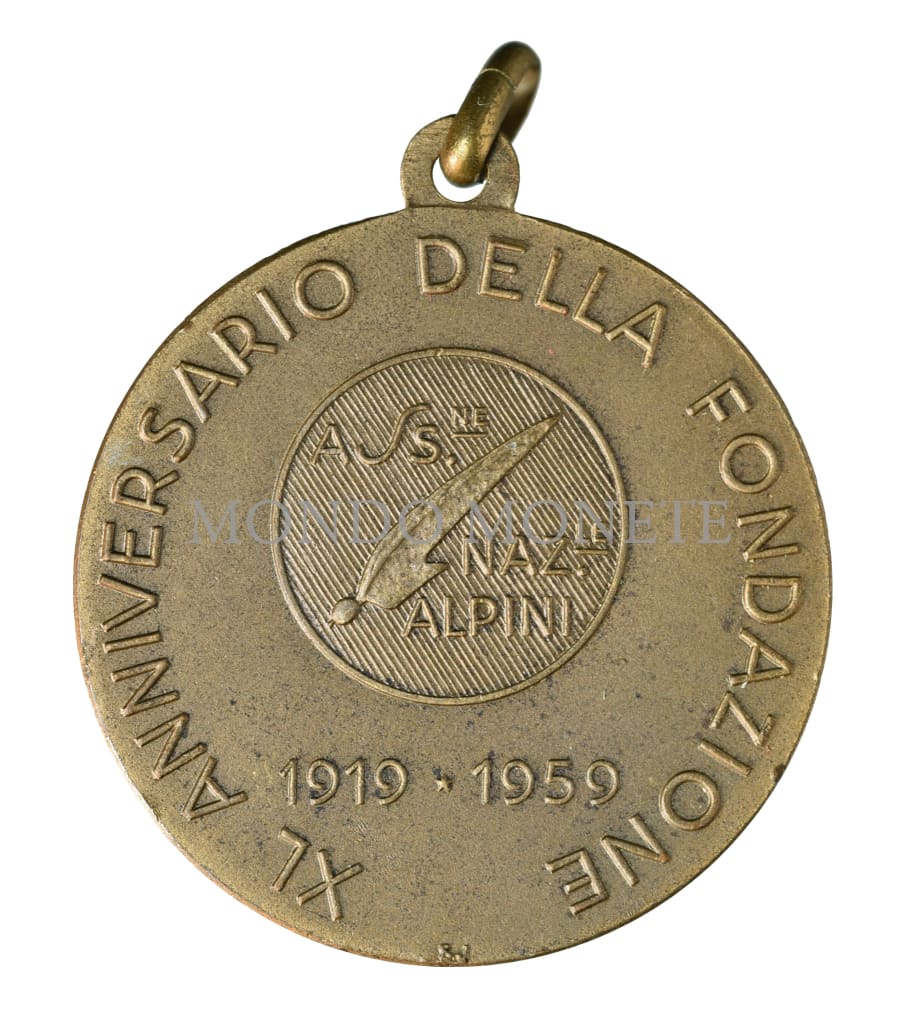 Xxxii Adunata Nazionale Alpini Milano 1959 Medaglie E Gettoni