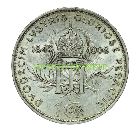 1 Corona Korona 1848 - 1908 Monete Da Collezione