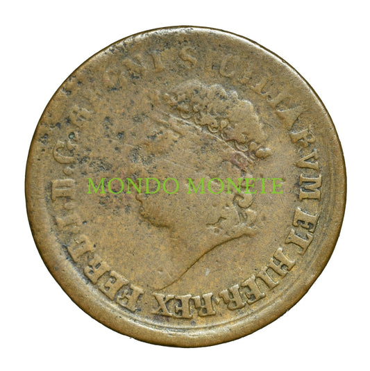 1 Tornese 1817 Monete Da Collezione