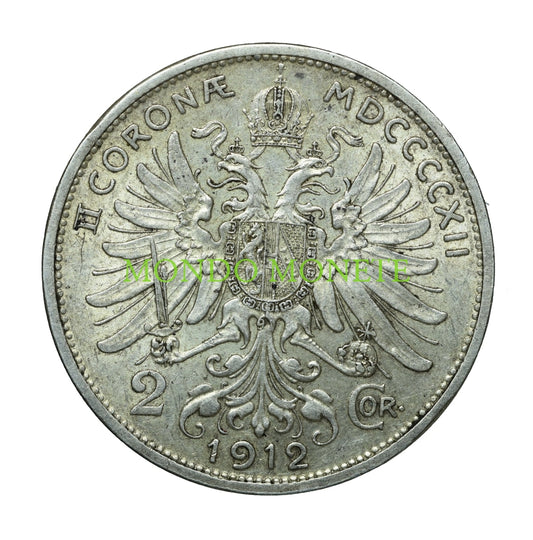 2 Corona 1912 Monete Da Collezione