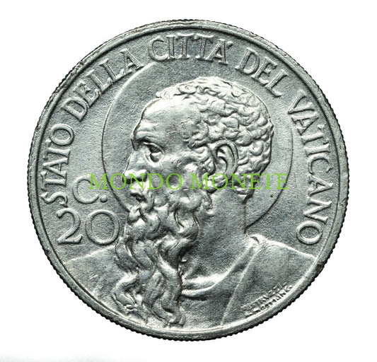 20 Centesimi 1933 - 1934 Monete Da Collezione