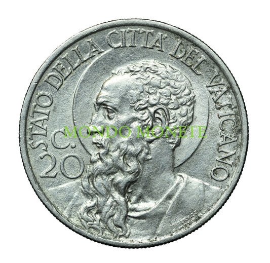 20 Centesimi 1936 Monete Da Collezione