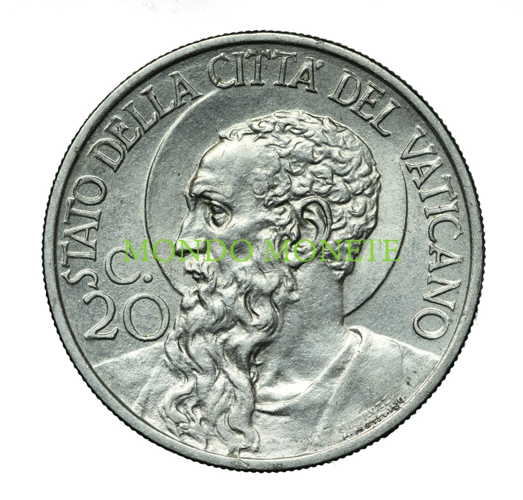 20 Centesimi 1939 Monete Da Collezione