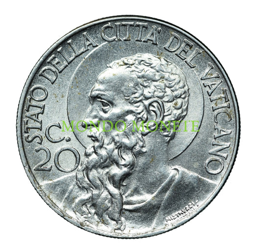 20 Centesimi 1941 Monete Da Collezione