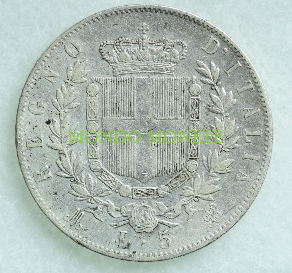 5 Lire 1871 Monete Da Collezione