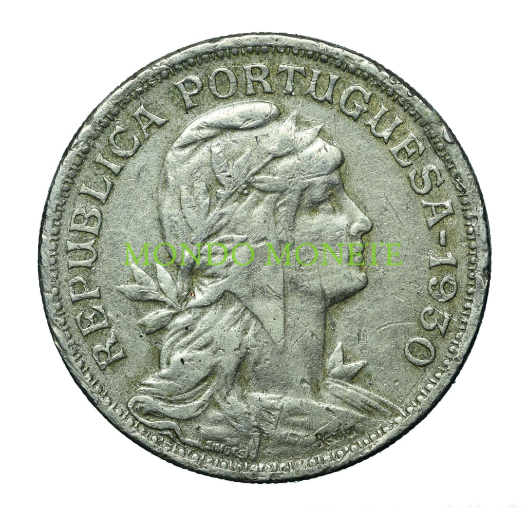 50 Centavos 1930 Cape Verde Monete Da Collezione