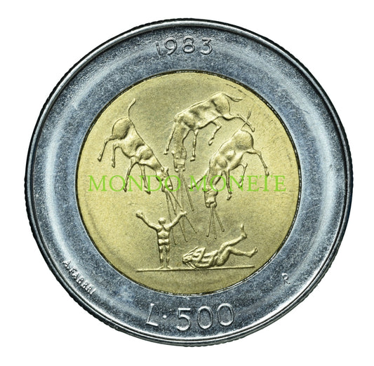500 Lire 1983 Monete Da Collezione
