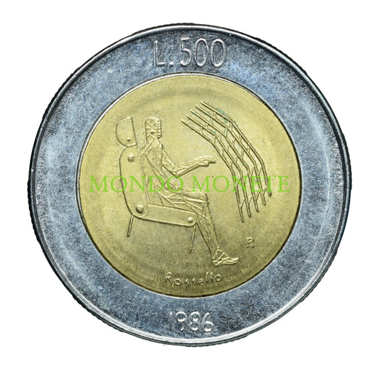 500 Lire 1986 Monete Da Collezione