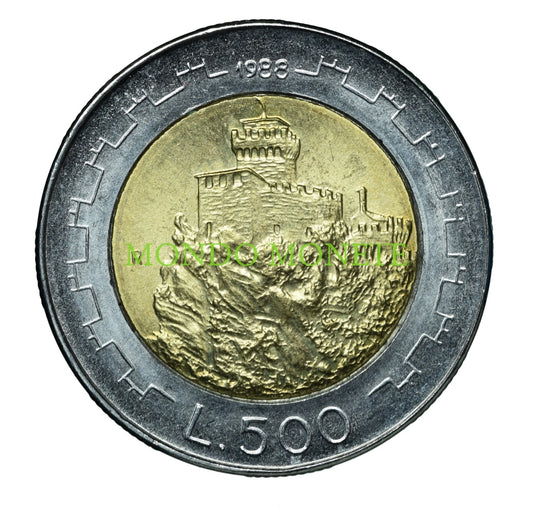 500 Lire 1988 Monete Da Collezione