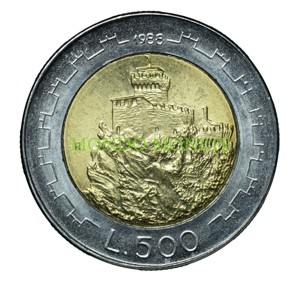 500 Lire 1988 Monete Da Collezione