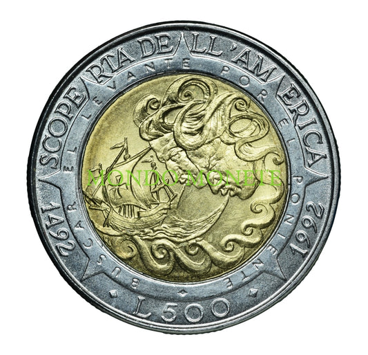 500 Lire 1992 Monete Da Collezione