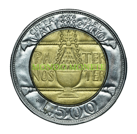 500 Lire 1993 Giovanni Paolo Ii Monete Da Collezione