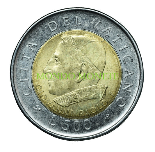 500 Lire 2001 Giovanni Paolo Ii Monete Da Collezione