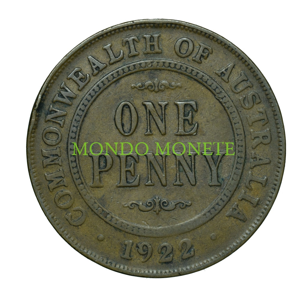 One Penny 1922 Monete Da Collezione