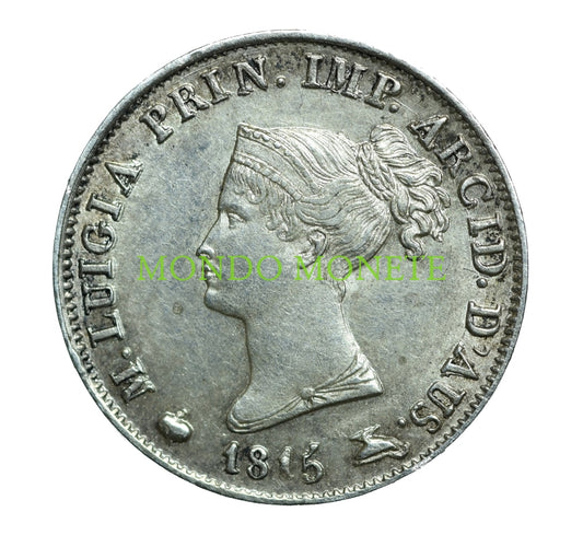 Parma 5 Soldi 1815 Monete Da Collezione