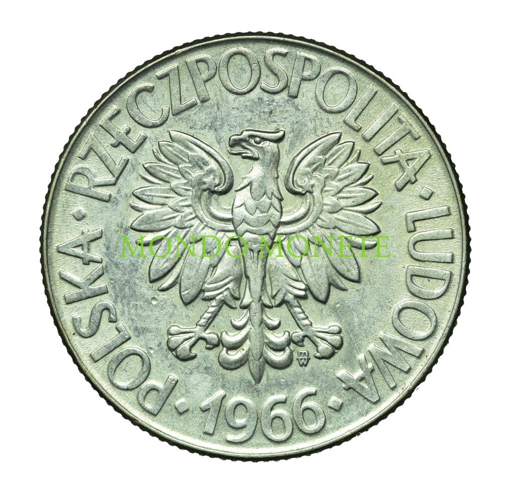 Polonia 10 Zlotych 1966 Monete Da Collezione