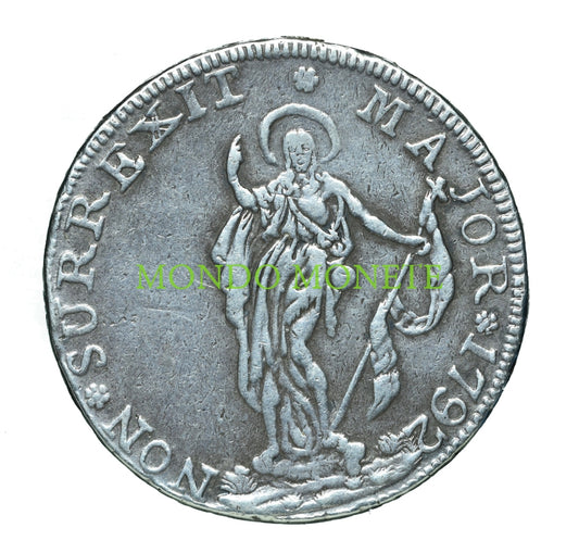 Repubblica Genova 8 Lire 1792 Monete Da Collezione