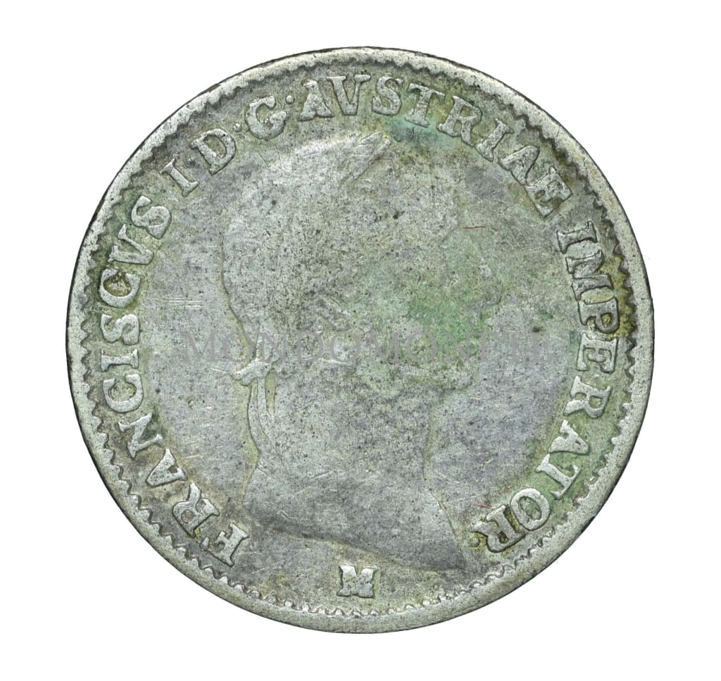 1/4 Lira 1825 M Regno Lombardo Veneto Monete Da Collezione